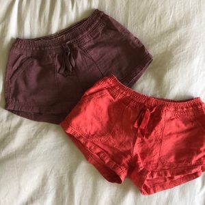 Altar’d State Linen Shorts 2 Pack